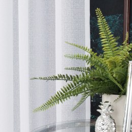 Firanka fantazyjna z ołowianką na metry wysokość 330 cm kolor biały