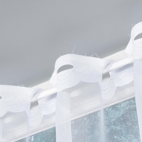 Firanka żakardowa na metry 023083 wysokość 100 cm kolor biały