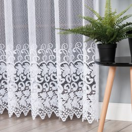 Firanka żakardowa na metry wysokość 230 cm kolor biały