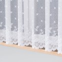 Firanka żakardowa na metry wysokość 160 cm kolor biały
