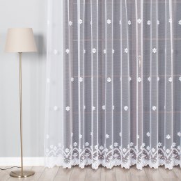 Firanka żakardowa na metry wysokość 230 cm kolor biały