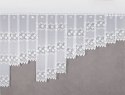 Firanka żakardowa 017480 wysokość 230 cm kolor biały