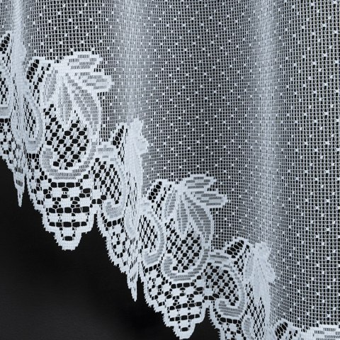 ELŻBIETA Firanka konfekcjonowana, 160x600cm, kolor 001 biały 004164/000/001/160600/1