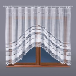 FILOMENA Firanka konfekcjonowana, 170x340cm, kolor 001 biały 018669/000/001/170340/1
