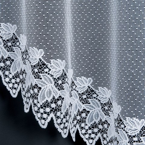 Firanka gotowa żakardowa HERNANI 160x600 cm kolor biały