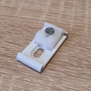 Uchwyt montażowy łączący kolor biały SYSTEM/0WS/UCH/000001/1