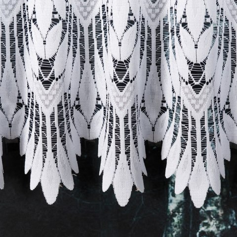 Firanka żakardowa na metry 018989 wysokość 100 cm kolor biały