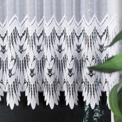 Firanka żakardowa na metry 018989 wysokość 100 cm kolor biały