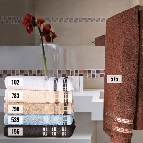LUXURY Ręcznik, 50x90cm, kolor 575 brązowy LUXURY RB0 575 050090 1 LUXURY Ręcznik, 50x90cm, kolor 575 brązowy LUXURY RB0 575 050090 1