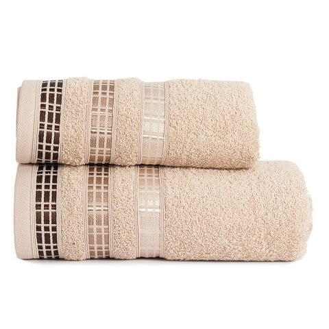 LUXURY Ręcznik, 50x90cm, kolor 790 beżowy LUXURY RB0 790 050090 1 LUXURY Ręcznik, 50x90cm, kolor 790 beżowy LUXURY RB0 790 050090 1