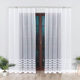 BALBINA Firanka konfekcjonowana, 250x200cm, kolor 001 biały 000325/000/001/250200/1