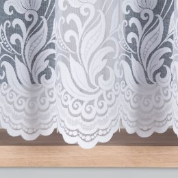 Firanka żakardowa na metry wysokość 160 cm kolor biały