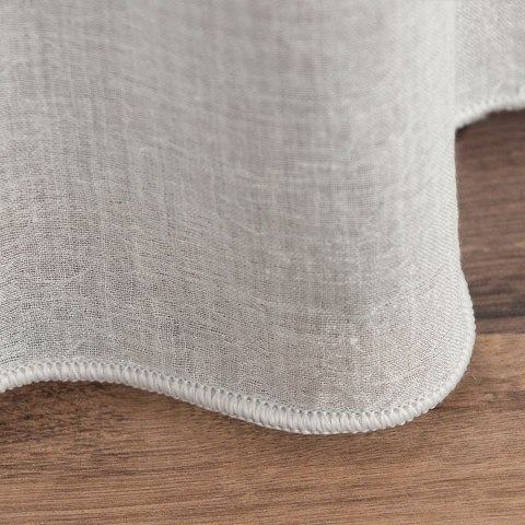 IRMINA Firanka z ołowianką, 300cm, kolor 004 szary IRMINA/OLO/004/300000/1