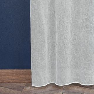 SAFONA Firanka kreszowana z ołowianką, 295cm, kolor 002 szary 030050/OLO/002/295000/1