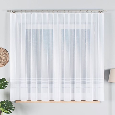 Firanka gotowa żakardowa ZOJA rozmiar 160x300 cm kolor biały