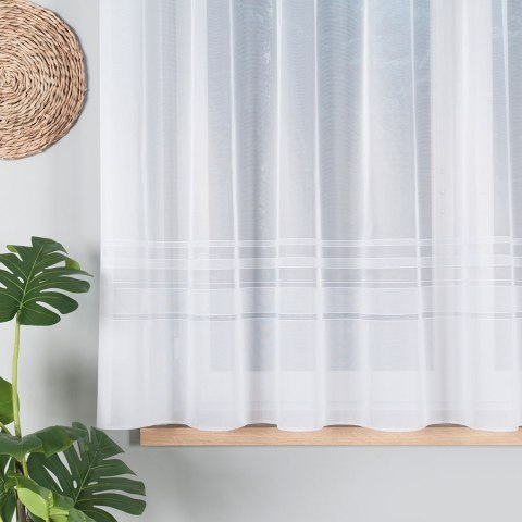 Firanka gotowa żakardowa ZOJA rozmiar 160x300 cm kolor biały