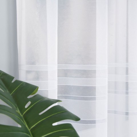 Firanka gotowa żakardowa ZOJA rozmiar 160x300 cm kolor biały