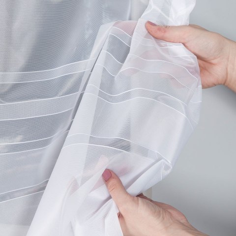 Firanka gotowa żakardowa ZOJA rozmiar 160x300 cm kolor biały