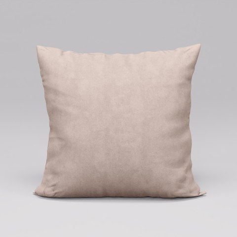 MILAS Poszewka dekoracyjna, 40x40cm, kolor S42 ciemny beż - szyta w Polsce MILAS0 POP S42 040040 1