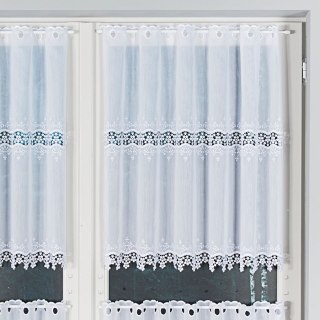 Zazdrostka z aplikacją na metry wysokość 80 cm kolor biały