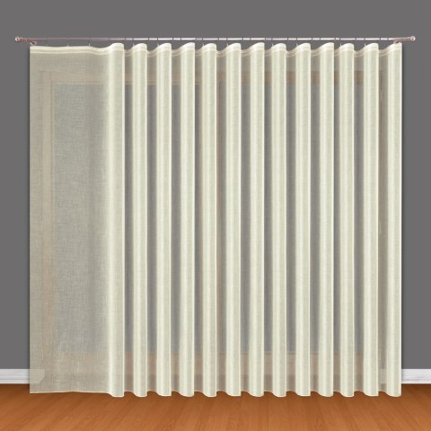 Firanka kremowa fantazyjna z błyskiem 001201/000/012/300000/1