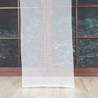 Firanka fantazyjna z ołowianką na metry wysokość 280 cm kolor biały