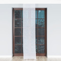 Firanka fantazyjna z ołowianką na metry wysokość 280 cm kolor biały