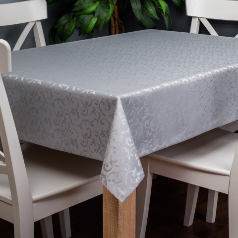 Tkanina obrusowa wodoodporna, kolor 003 ciemny szary TORENA/204/003/140000/1