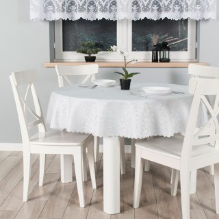 Tkanina obrusowa wodoodporna; kolor jasny szary TORENA/205/002/140000/1