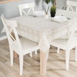Obrus dziany żakardowy, kolor kremowy 012 354530/000/012/140000/1