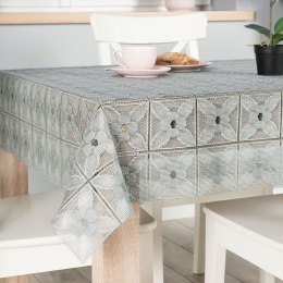 Obrus dziany żakardowy, kolor szary 002 354550/000/002/160000/1