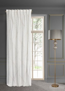 Gotowa zasłona welwetowa BLANCA3A rozmiar 140X270 TAŚMA FLEX
