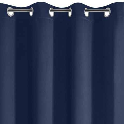 Zasłona gotowa PARISA 135x250 cm kolor granatowy Zasłona gotowa PARISA 135x250 cm kolor granatowy