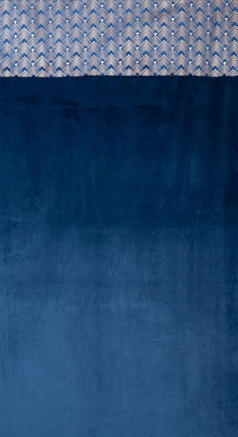 Zasłona gotowa ELEN 140x250 cm kolor granatowy