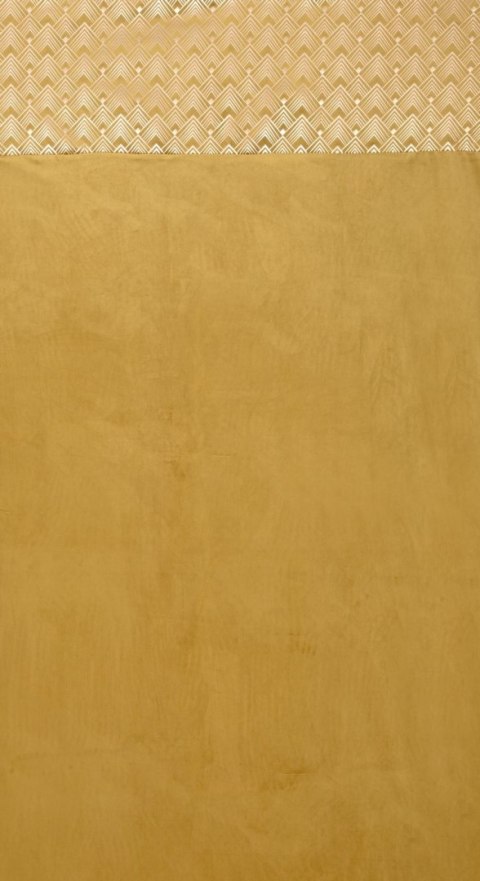 Zasłona gotowa ELEN 140x250 cm kolor miodowy