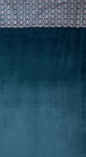 Zasłona gotowa ELEN 140x250 cm kolor niebieski