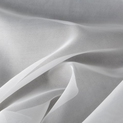 Firana gotowa Lucy kolor biały 140x250 cm przelotki