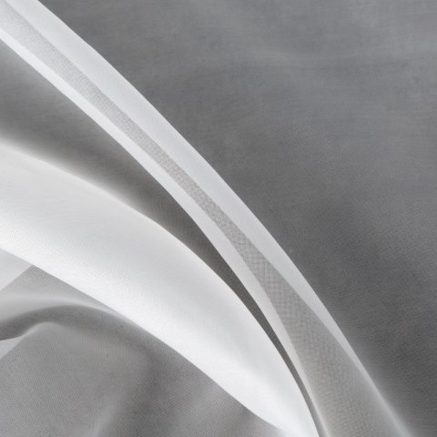 Firana gotowa Lucy kolor biały 140x250 cm przelotki