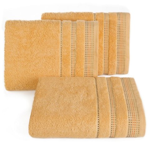 Ręcznik bawełniany POLA 50x90 cm kolor pomarańczowy