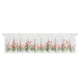 Firana gotowa Stella kolor biały 30x150 cm taśma