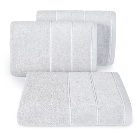 Ręcznik do ciała Mari 30x50 cm kolor srebrny