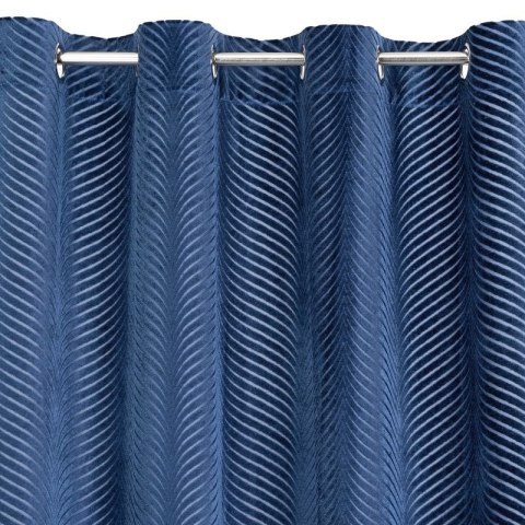 Zasłona gotowa LUSSI 140x250 cm kolor granatowy