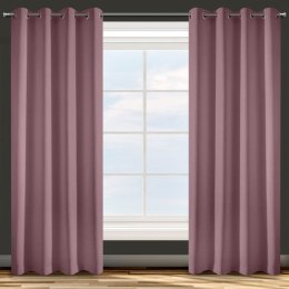 Zasłona gotowa Adore 140x250 cm kolor ciemnoróżowy