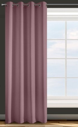 Zasłona gotowa Adore 140x250 cm kolor ciemnoróżowy