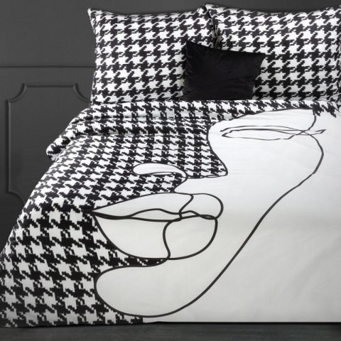 Komplet pościeli satynowej Premium 160x200 cm, 2 szt. 70x80 cm kolor biały Komplet pościeli satynowej Premium 160x200 cm, 2 szt. 70x80 cm kolor biały