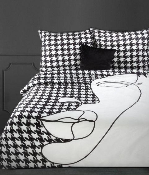Komplet pościeli satynowej Premium 160x200 cm, 2 szt. 70x80 cm kolor biały Komplet pościeli satynowej Premium 160x200 cm, 2 szt. 70x80 cm kolor biały