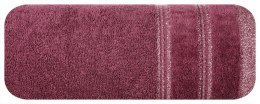Ręcznik bawełniany Glory 50x90 cm kolor bordowy