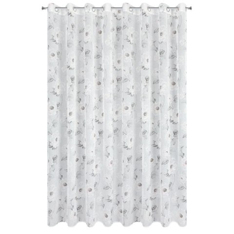 Firana gotowa Bessy kolor różowy 350x250 cm