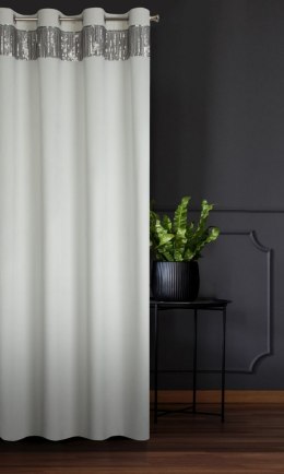 Zasłona gotowa Jasper 140x250 cm kolor biały