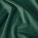 Jednokolorowa zasłona z miękkiej tkaniny  VILLA NA TAŚMIE 140X300 CM CIEMNOZIELONY